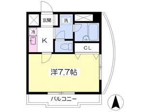 ロイヤルパレス駅西の物件間取画像